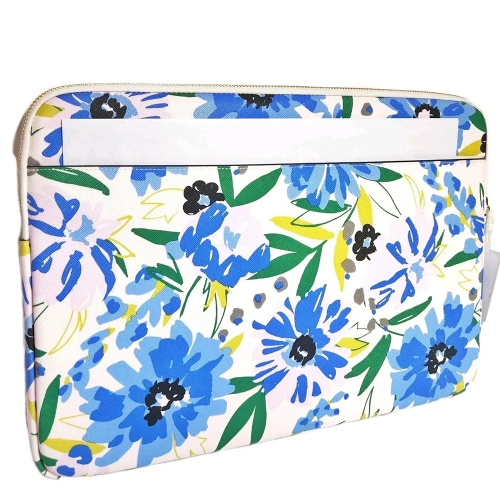 Kate Spade KL948 Madison Floral 15” Laptop Sleeve Cream/Floral